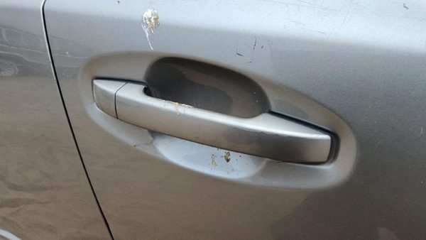 10-14 Legacy Outback Passenger Right Front Outside Door Handle Ssm Steel Silver — photo 2