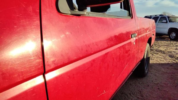 1997 Nissan Pickup Front Door LH Red 801003B030 — photo 5