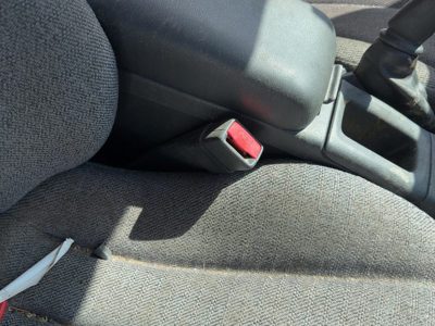 00-05 Cavalier Passenger Right Front Seat Belt Buckle Receiver Oem Graphite 12C