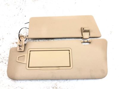 2007-2012 Mercedes Gl450 Driver Left Sun Visor Oem Tan 104 16481023107F59