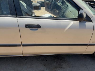 2000 Mazda Protege Front Door RH Champagne Silver 4F