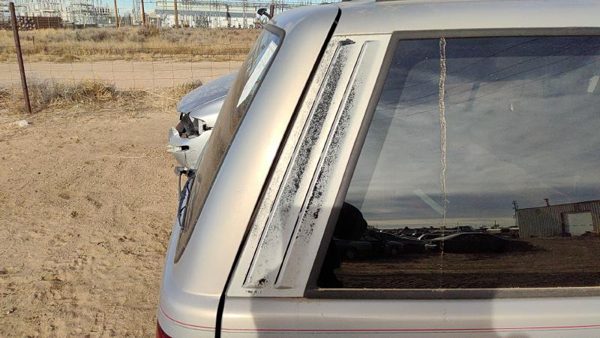 93-95 Jeep Grand Cherokee Passenger Right Rear Moulding On Quarter Panel Silver — photo 3