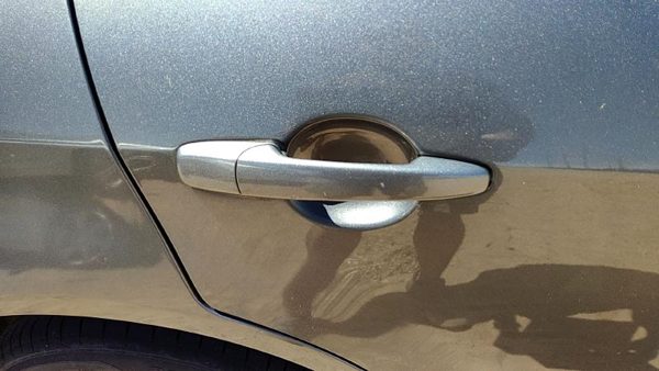 06-12 Fusion Passenger Right Rear Outside Door Handle Oem Back Sterling Gray Uj — photo 1