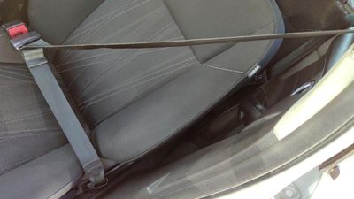 2015-2018 Ford Focus Driver Left Front Seat Belt Retractor Oem Shoulder Black Yw