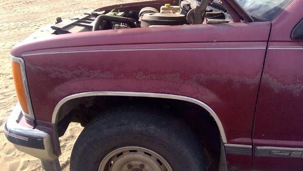 1988 GMC Sierra Fender LH 2500 Red — photo 2