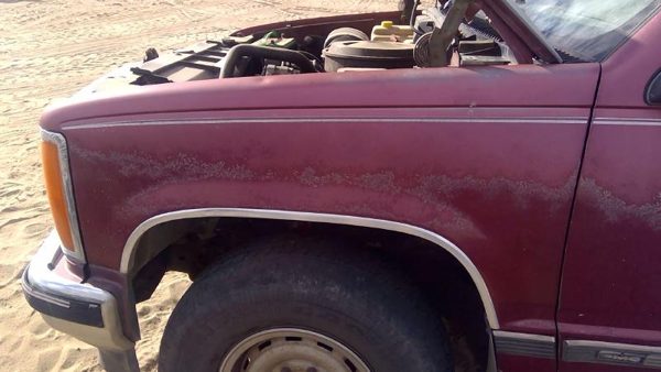 1988 GMC Sierra Fender LH 2500 Red — photo 4