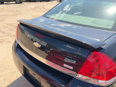 2006-2016 Chevy Impala Rear Spoiler Back Wing Oem Black 41U 19120798