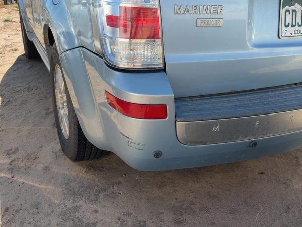 08-11 Mariner Rear Bumper Cover Assembly Oem Back Park Assist Light Blue Ls — photo 5