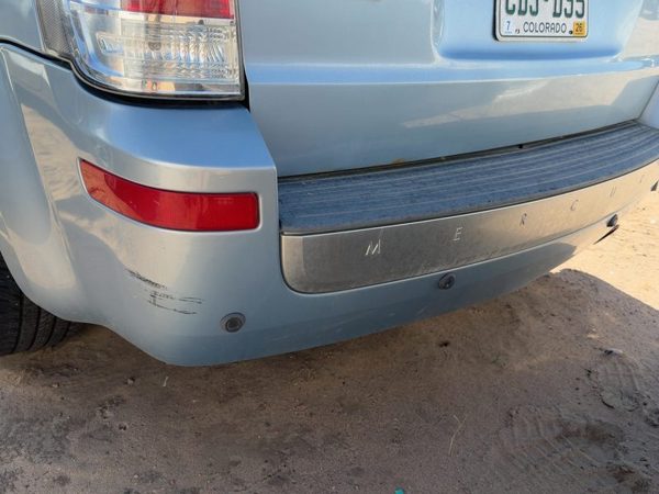 08-11 Mariner Rear Bumper Cover Assembly Oem Back Park Assist Light Blue Ls — photo 6