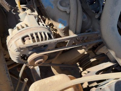 81-85 Dodge D150 Mount Bracket Set For Alternator Oem 3.7L 225