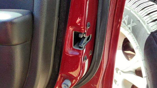 2006-2012 Ford Fusion Passenger Right Front Door Latch With Rods/Cables Oem — photo 2