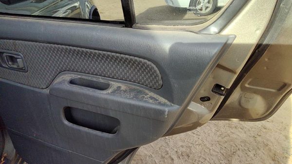 02-04 Xterra Passenger Right Rear Door Trim Panel With Switches Back Gray K — photo 2