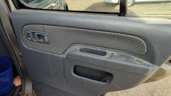02-04 Xterra Passenger Right Rear Door Trim Panel With Switches Back Gray K — photo 3