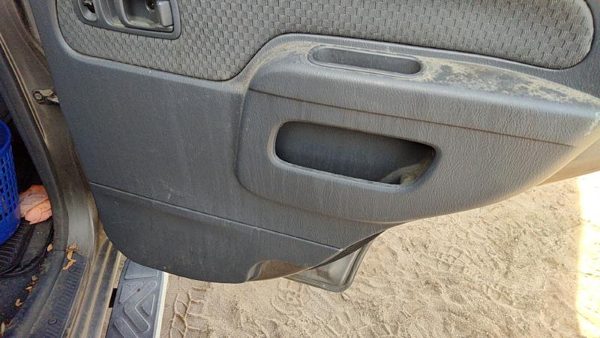 02-04 Xterra Passenger Right Rear Door Trim Panel With Switches Back Gray K — photo 4