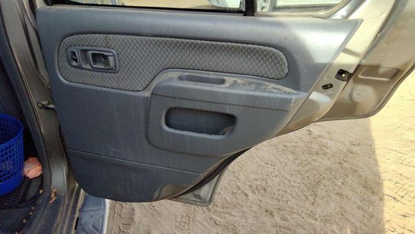 02-04 Xterra Passenger Right Rear Door Trim Panel With Switches Back Gray K — photo 1