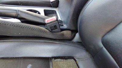 2012-2015 Vw Passat Driver Left Front Seat Belt Buckle Receiver Oem Black Tb