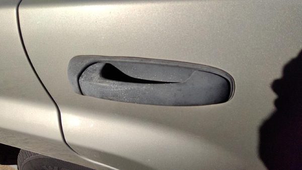 2000-2004 Jeep Grand Cherokee Passenger Right Rear Outside Door Handle Oem Back — photo 1