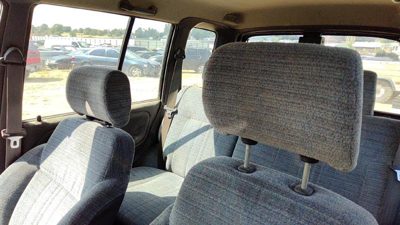1996-1998 Suzuki Sidekick Pair Of Headrests Oem Left Right Set Front Seat