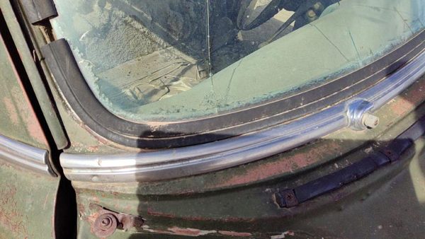 53-54 Chevy Bel Air 150 Sedan Windshield Wiper Cowl Vent Trim Panel Chrome Cover — photo 2