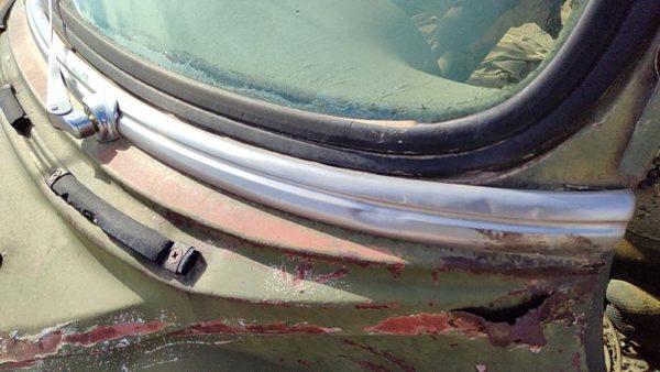 53-54 Chevy Bel Air 150 Sedan Windshield Wiper Cowl Vent Trim Panel Chrome Cover — photo 8