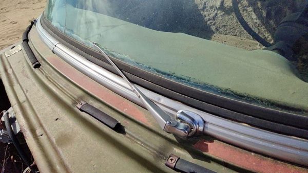 53-54 Chevy Bel Air 150 Sedan Windshield Wiper Cowl Vent Trim Panel Chrome Cover — photo 10