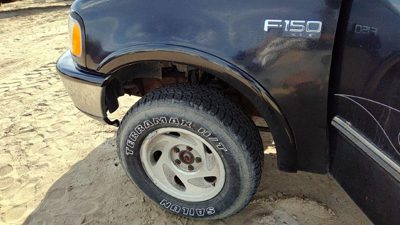 1997-2004 Ford F150 Driver Left Front Wheel Flare Moulding Oem Fender