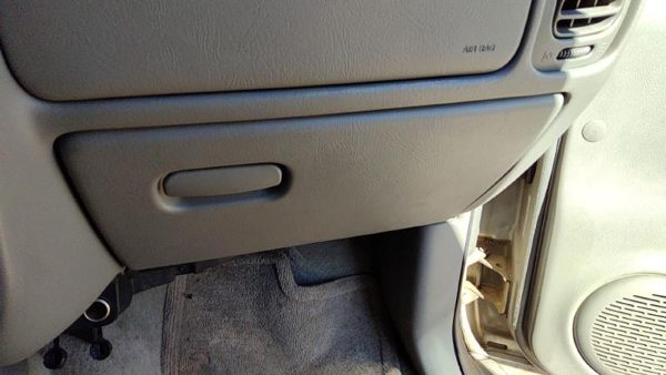 98-01 Olds Bravada Glove Box Assembly Complete Door With Latch Oem Pewter 922 — photo 2