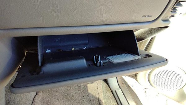 98-01 Olds Bravada Glove Box Assembly Complete Door With Latch Oem Pewter 922 — photo 4
