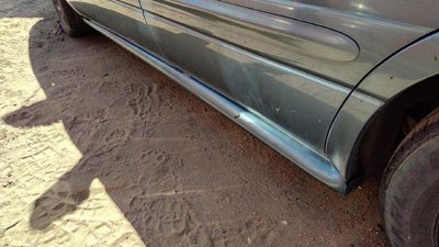 00-04 Lesabre Buick Driver Left Lower Rocker Panel Moulding Side Skirt Blue