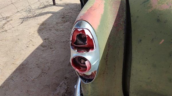 53 Chevy Bel Air 150 Sedan Driver Left Tail Light Housing Chrome Brake Lamp Rear — photo 5