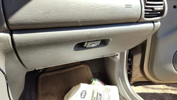 2001-2002 Dodge Neon Glove Box Assembly Complete Door With Latch Oem Gray B7L5 — photo 1