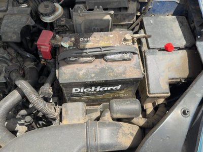 2012 Nissan Sentra Complete Battery Box Mount Tray With Hold Down Oem