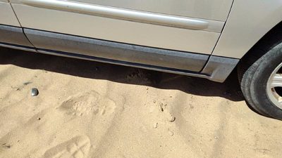 04-08 Chrysler Pacifica Passenger Right Front Lower Rocker Panel Moulding Oem