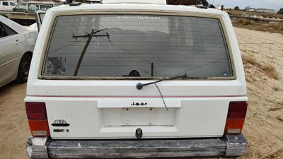 1992 Jeep Cherokee Trunk/decklid/hatch/tailgate White