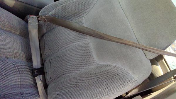 95 Chevy Silverado 1500 Driver Left Front Seat Belt Retractor Oem Shoulder Gray — photo 2