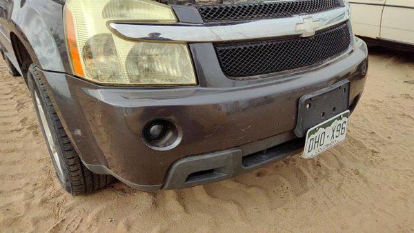 2007-2009 Chevy Equinox Front Bumper Cover Assembly Oem Granite Gray 44U — photo 2
