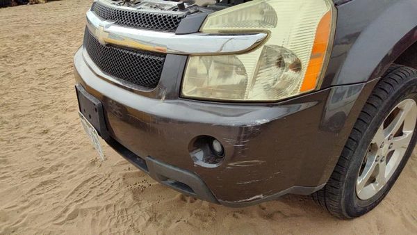 2007-2009 Chevy Equinox Front Bumper Cover Assembly Oem Granite Gray 44U — photo 6