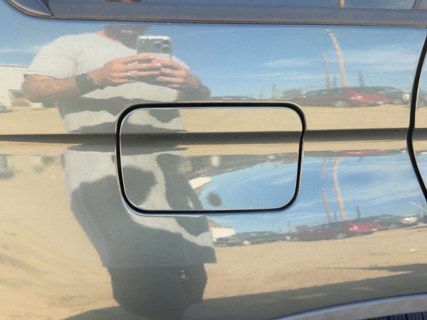 00-06 Bmw X5 Fuel Tank Door With Hinge Gas Lid Oem Filler E53 Highland Green A11 — photo 4