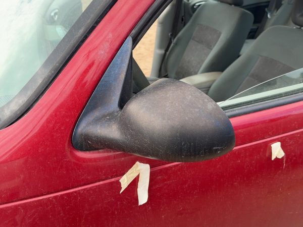 2009-2010 Chrysler Pt Cruiser Driver Left Manual Side Mirror Door Mounted Oem — photo 2