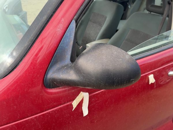 2009-2010 Chrysler Pt Cruiser Driver Left Manual Side Mirror Door Mounted Oem — photo 3