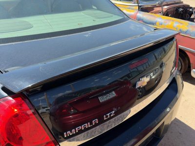 2010 Chevrolet Impala Trunk/decklid/hatch/tailgate Black 41U