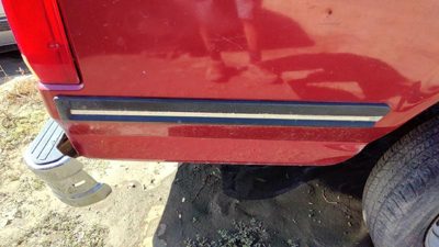 1987-1991 Ford F150 Passenger Right Rear Moulding On Quarter Panel Oem Rear Box
