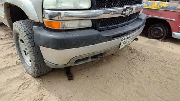99-02 Chevy Silverado 2500 Hd Front Bumper With Brackets Assembly Oem Pewter 11U — photo 1