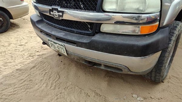99-02 Chevy Silverado 2500 Hd Front Bumper With Brackets Assembly Oem Pewter 11U — photo 3