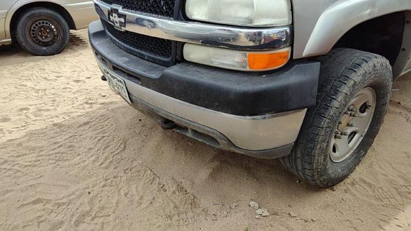99-02 Chevy Silverado 2500 Hd Front Bumper With Brackets Assembly Oem Pewter 11U — photo 5