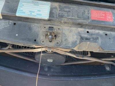 1974-1980 Mercedes 450SL 107 Front Hood Latch Assembly OEM 1076200672