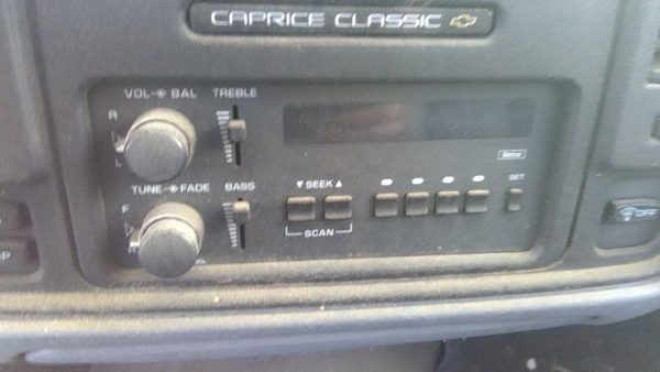 1994 Chevy Caprice Stock Radio Oem Factory Stereo Cd Player — photo 5