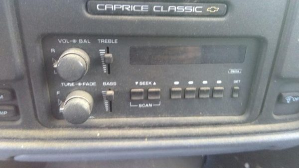 1994 Chevy Caprice Stock Radio Oem Factory Stereo Cd Player — photo 7