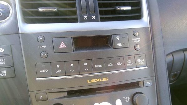 2010 Lexus HS250h Heater A/c Control Hybrid — photo 6