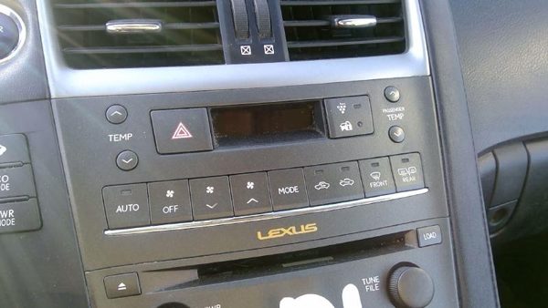 2010 Lexus HS250h Heater A/c Control Hybrid — photo 3